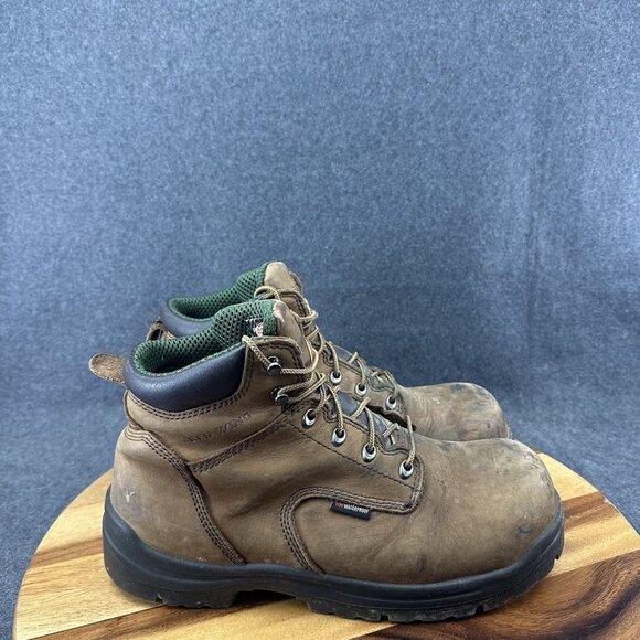 Red Wing Shoes Model 2240 Mens Size 11D King Toe Work Boots Brown Leather - Picture 2 of 14